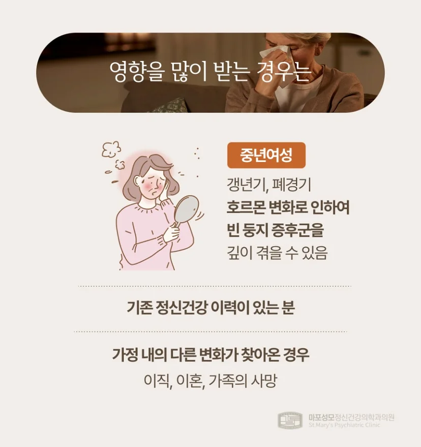 빈 둥지 증후군 시기