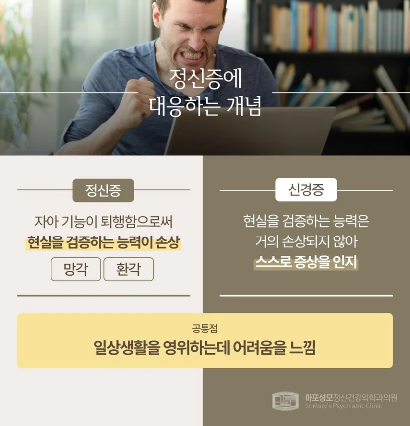 정신증 및 신경증 설명