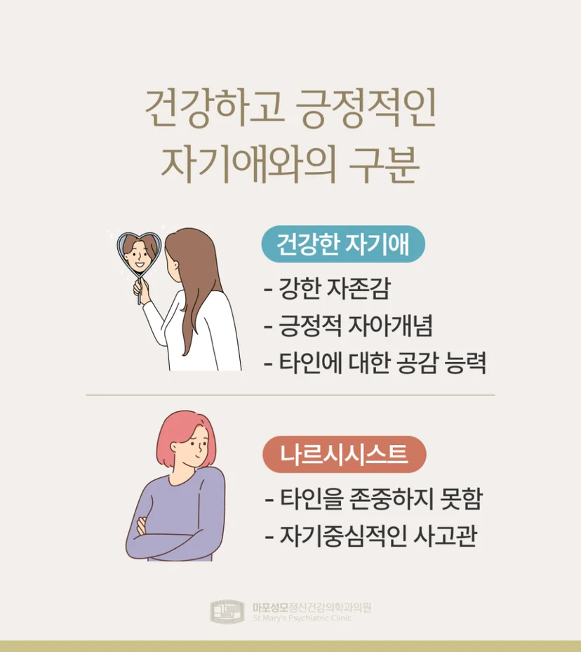 나르시시스트 구분