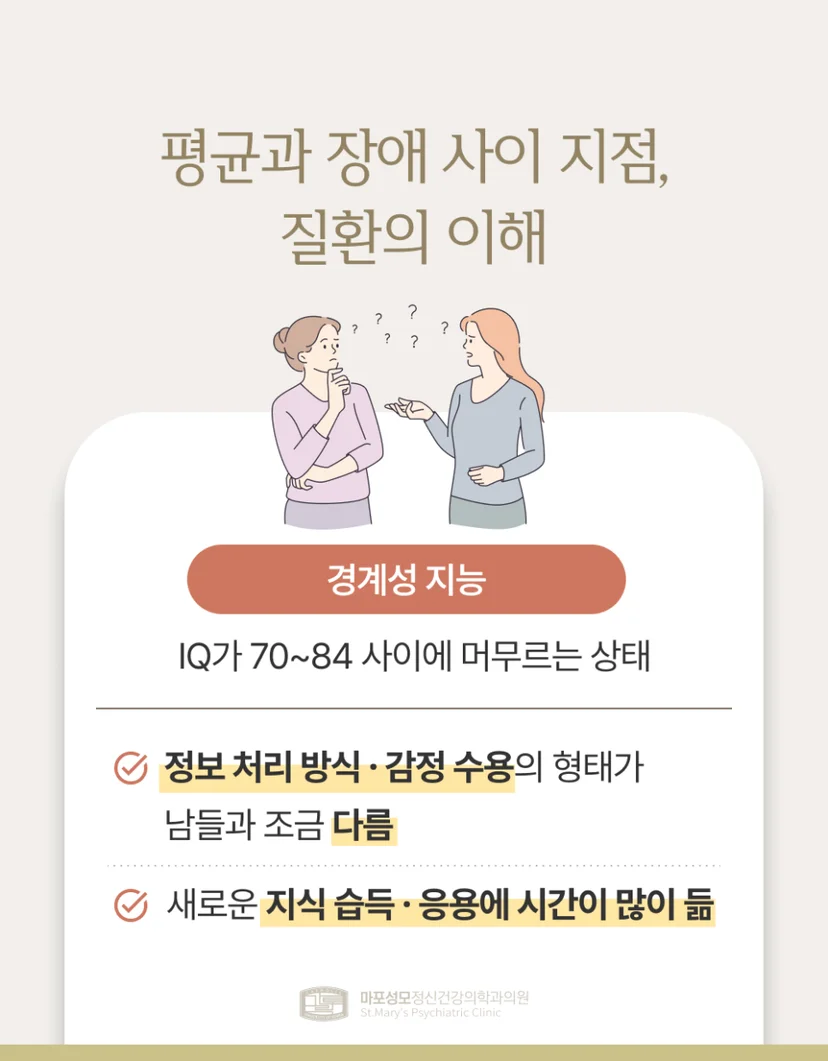 경계성 지능 설명