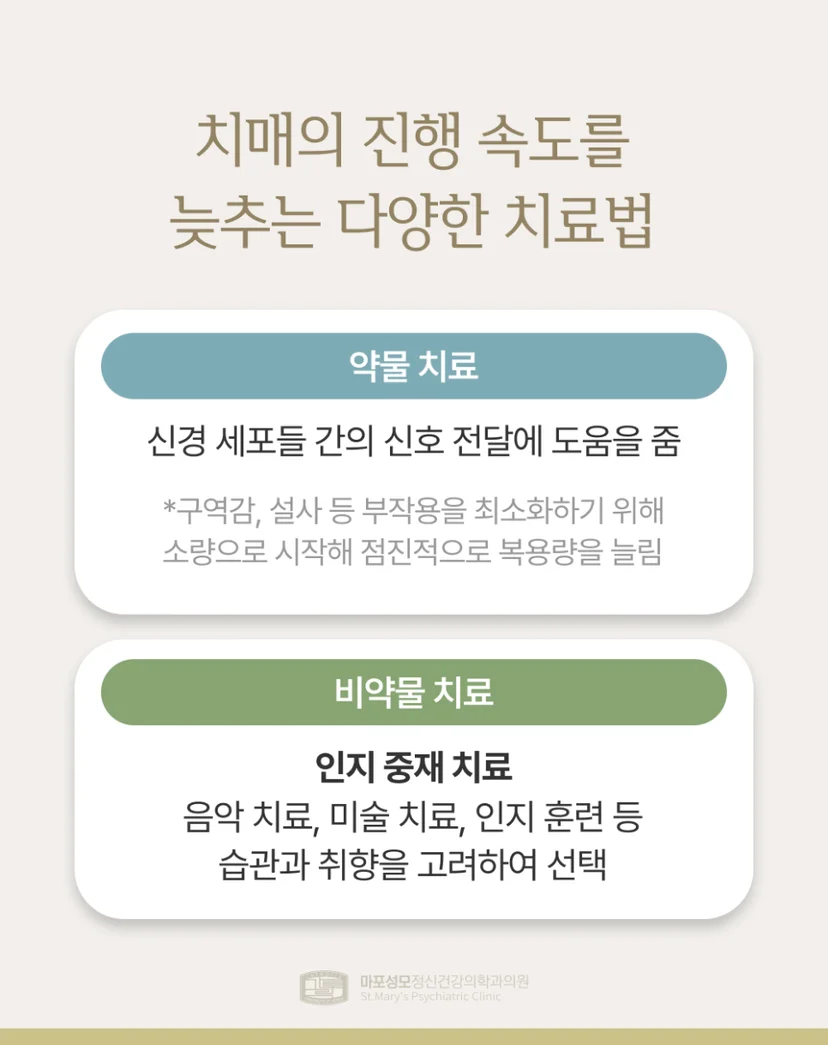 치매 치료 방법