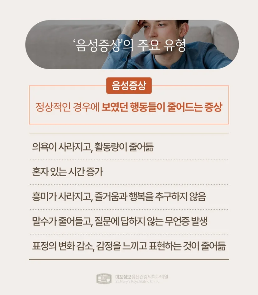 조현병 음성증상