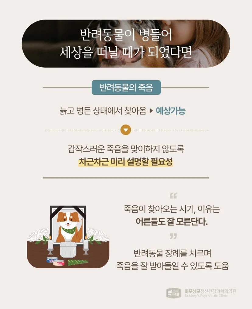 죽음의 개념 아이에게 설명하기