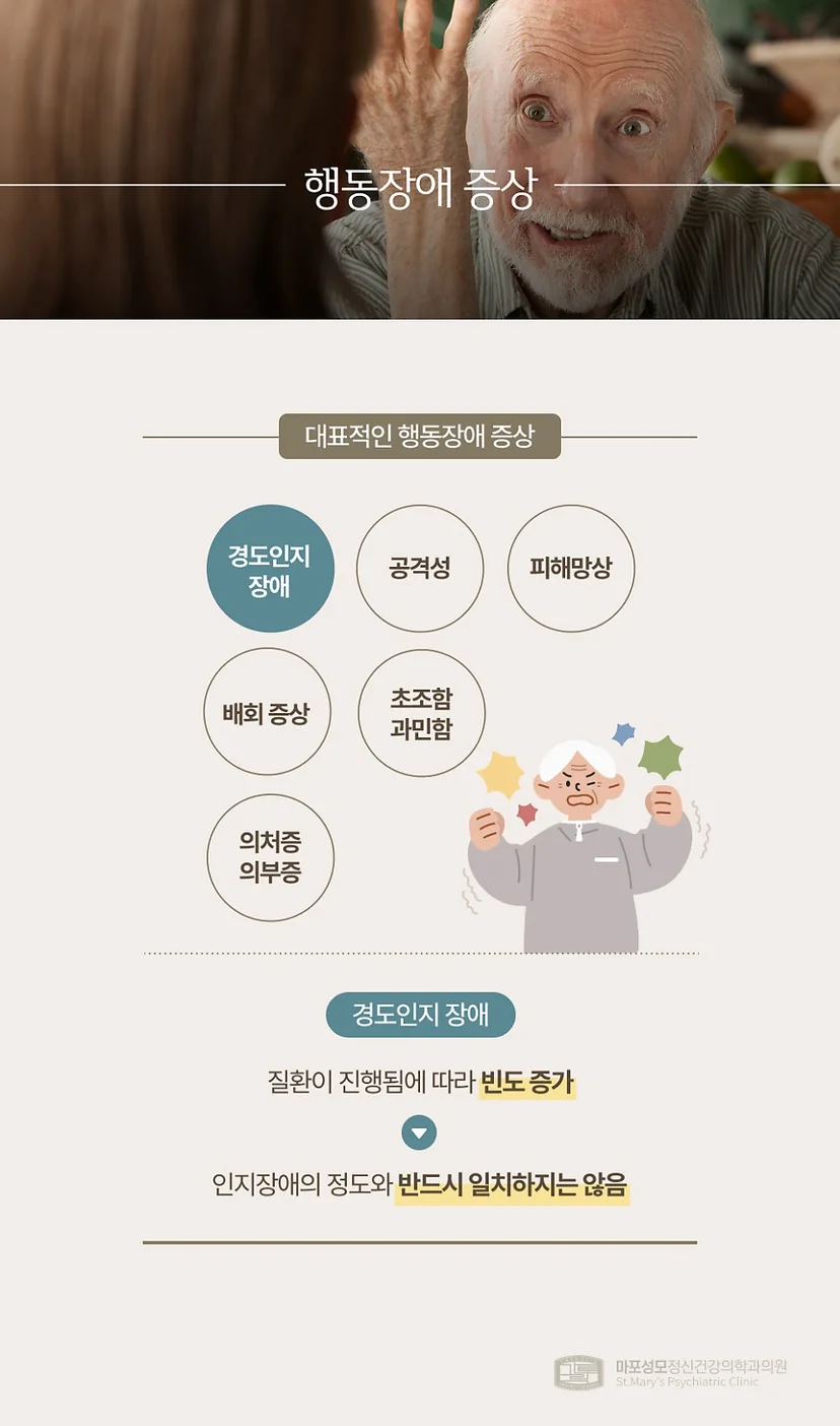 치매 행동장애 증상