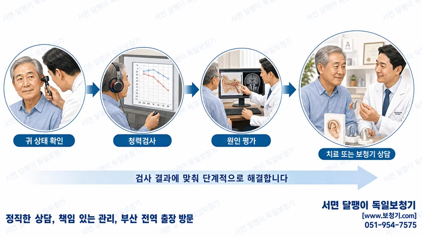 청각장애진단 과정