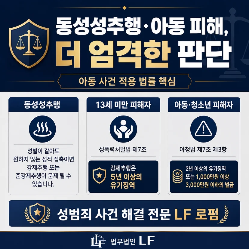 사우나 성추행 피해자가 아동 청소년인 경우 처벌 조항