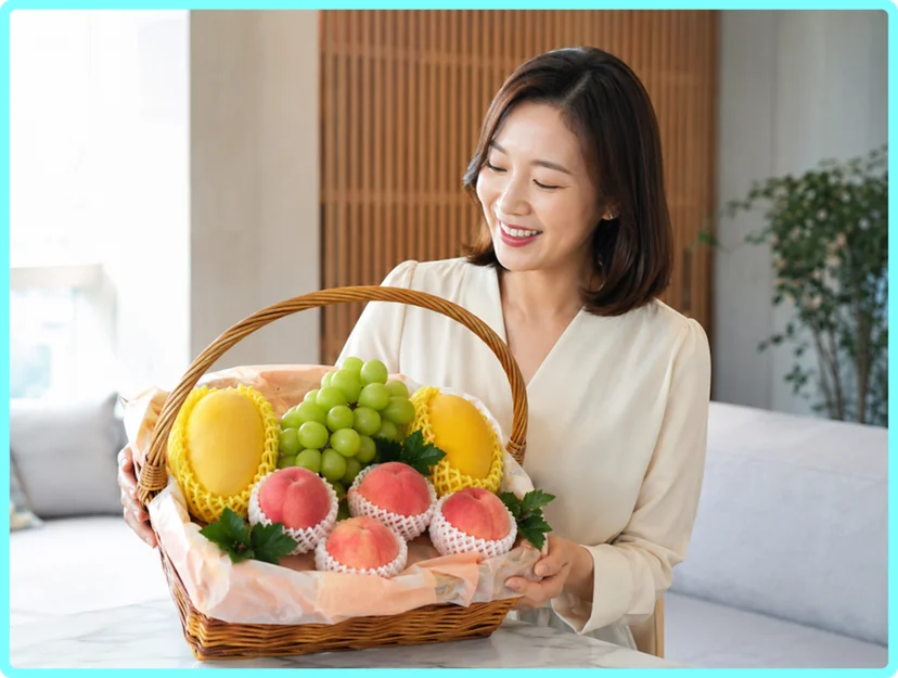 과일바구니 배달