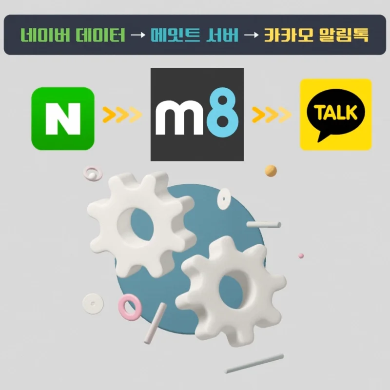 메잇트m8 알림톡 자동화