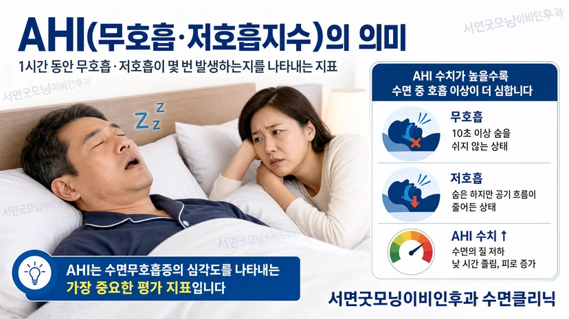 AHI 지수 의미