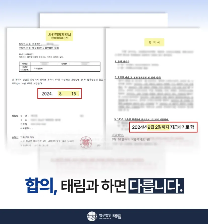 지식재산권전문변호사 직접 상담 | 법무법인 태림