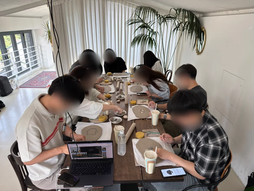 클래스 진행 모습