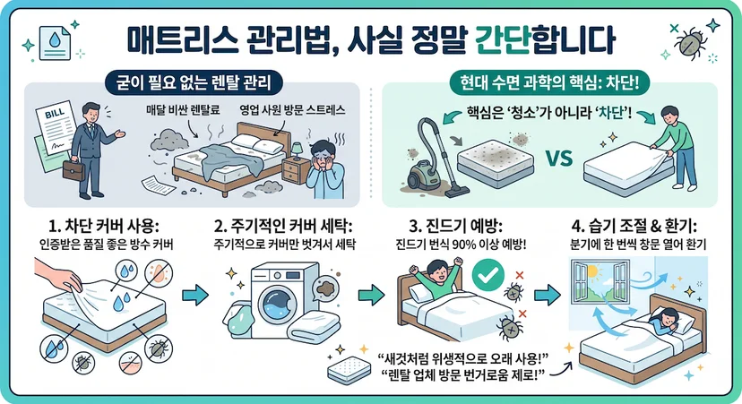 매트리스 관리법