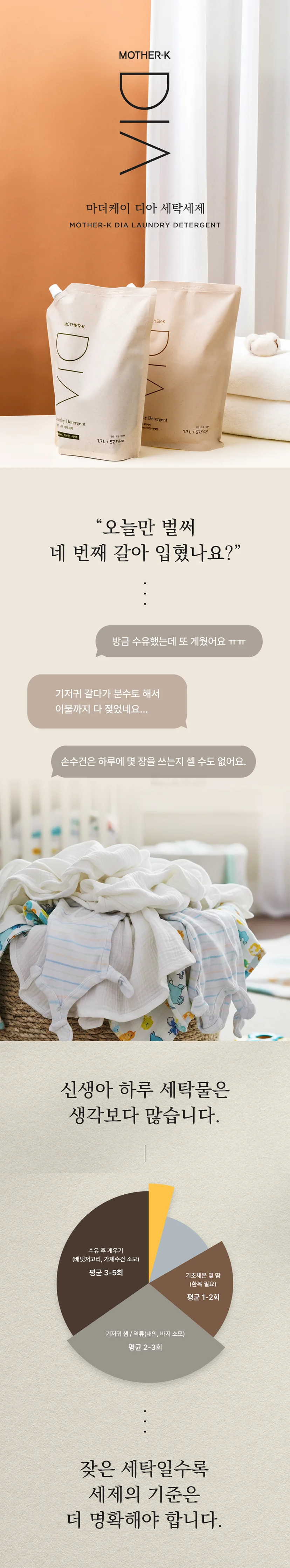 네이버 스토어 '마더케이' 세탁세제 상세페이지