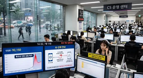 배송지연안내, 물류대란, AI고객센터, AICC, 선제적CS, VOC자산화, 기후위기관리, 이커머스CS, 고객안내템플릿, 챗봇시나리오, 배송지연보상, 콜봇안내, CS방어율