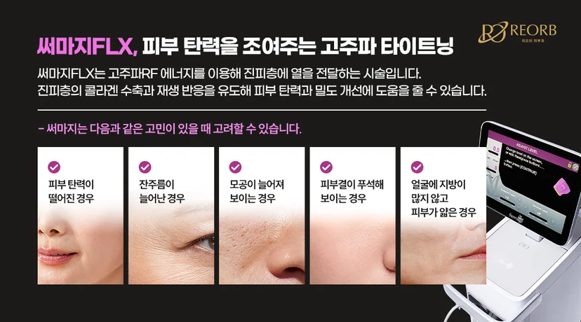 압구정 리오브피부과 써마지리프팅이란?