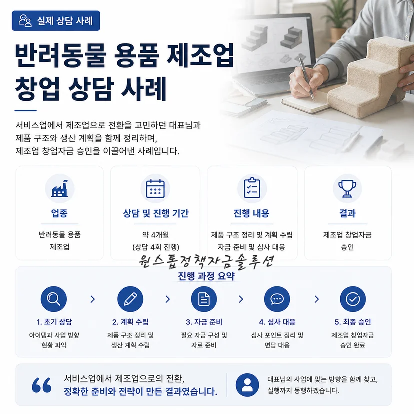  제조업 창업 실제 사례