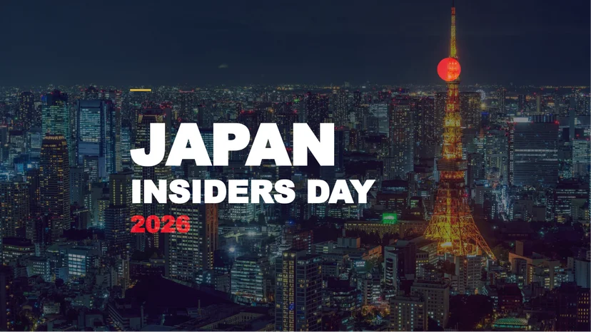 APAN INSIDERS DAY 2026 행사 커버 이미지. 도쿄 타워가 보이는 야경 위에 행사명이 표시되어 있다.