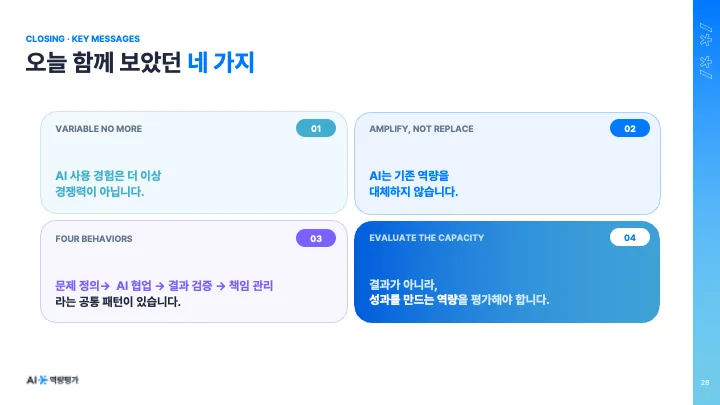 AI 시대, HR이 평가해야 하는 것