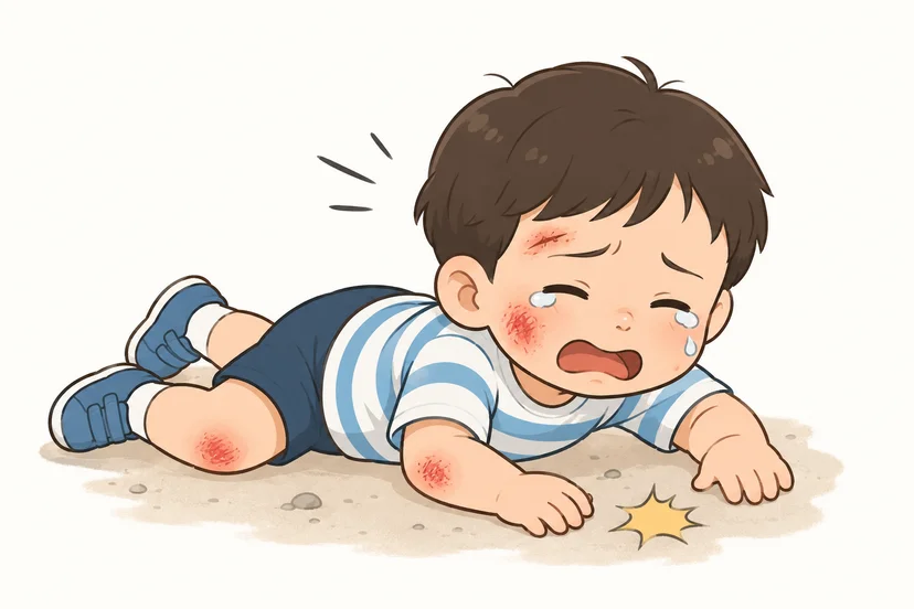 아이 다쳤을 때