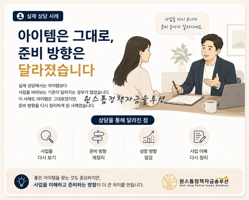 창업 상담 사례