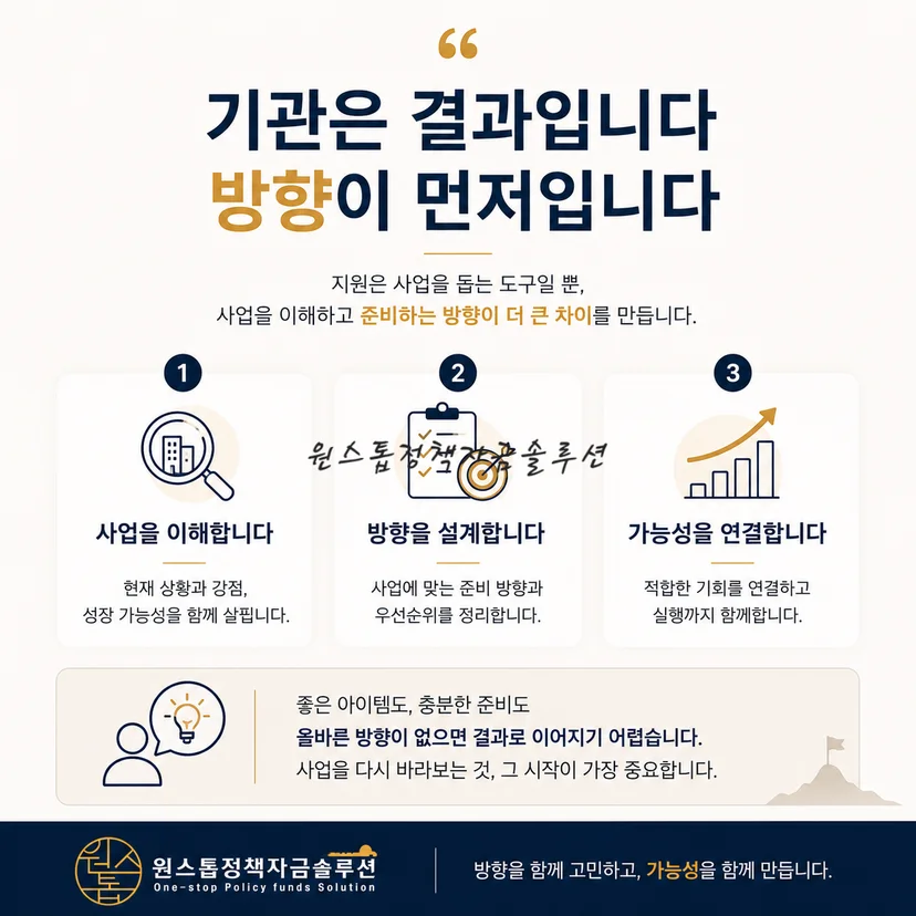 창업 방향 