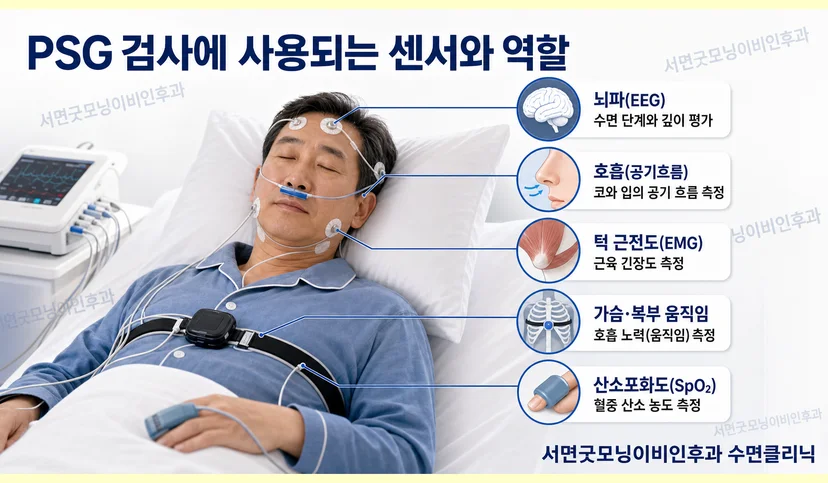 수면다원검사 항목