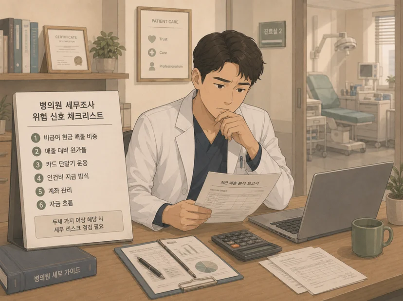 병원 의사 세무조사 체크리스트