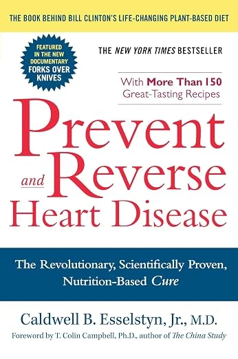 Prevent and reverse heart disease book cover