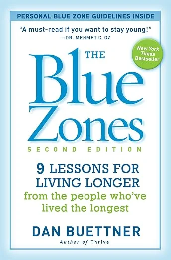 The blue zones book cover