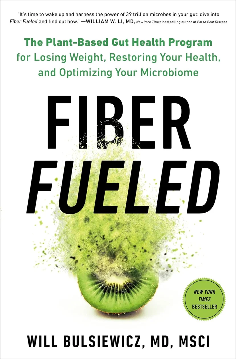 Fiber fueled book cover