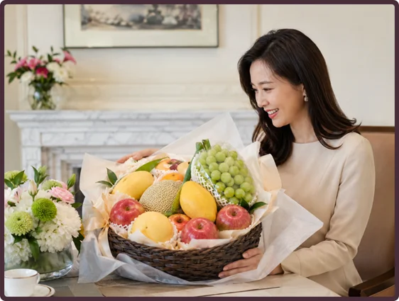 고급 수입과일 선물 세트