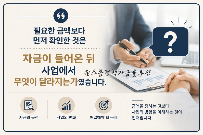 법인 대출 자금 목적 상담