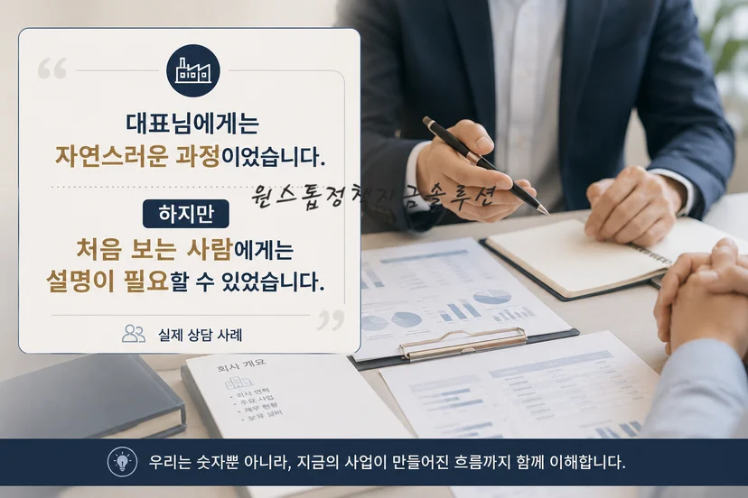경기 제조기업 법인 대출 상담 사례
