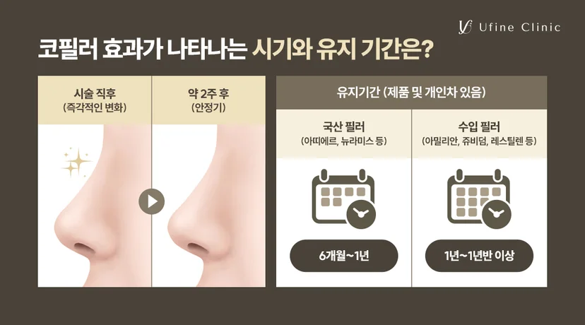 천안코필러 효과가 나타나는 시기와 유지기간 가이드