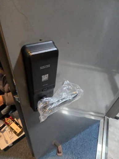 행신동 오피스텔 코콤 도어락 고장, 마스터즈 제품 교체 현장 사진 9