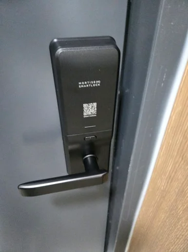 야당동 산내마을 무타공 마스터즈 5500S 번호키 설치 현장 사진 9