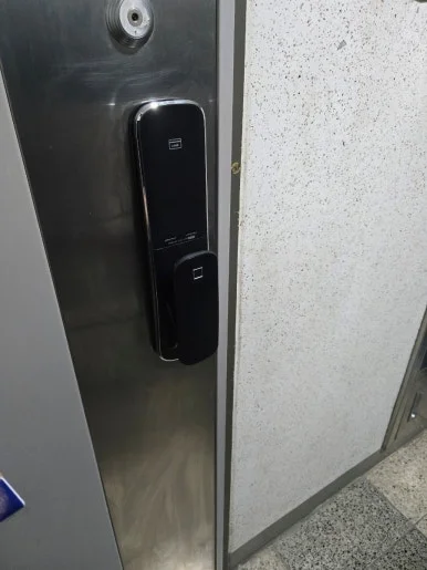마두동 철문 도어락 교체 시공 완료