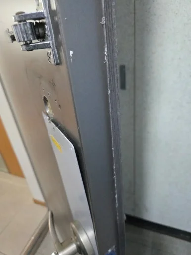 삼송동 유니코 T250 터치형 보조번호키 설치 현장 사진 10