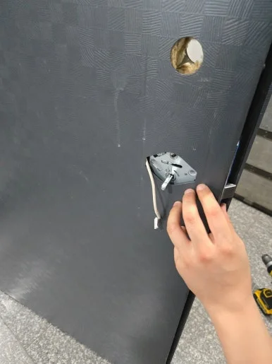 풍무동 도어락 오작동, 밀레 M7200 푸시풀 교체 현장 사진 6
