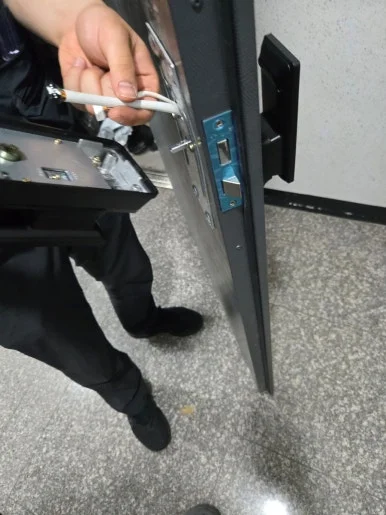 풍무동 도어락 오작동, 밀레 M7200 푸시풀 교체 현장 사진 9