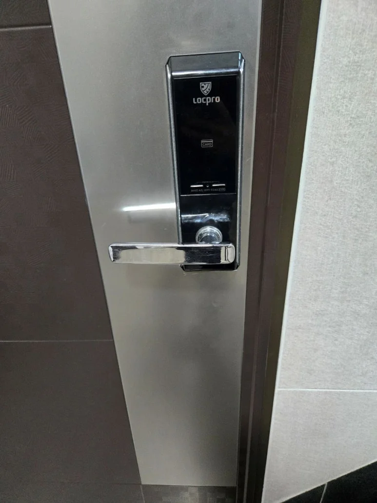 덕양구 철문 번호키 고장, 유니코 TM3200N 교체 현장 사진 3
