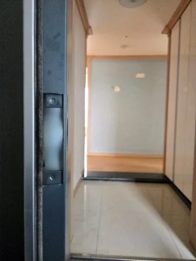 탄현동 철문 밀레 M7200 푸시풀 번호키 설치 과정 현장 사진 7