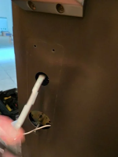 고봉동 철문 도어락, 삼성 DP720 푸시풀 교체 현장 사진 7