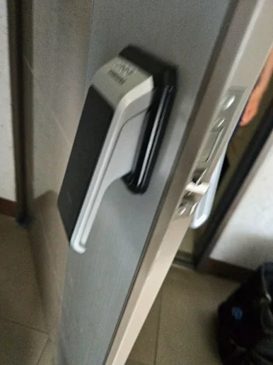 백석동 열쇠, 밀레 M7200S 터치 번호키 설치 현장 사진 6