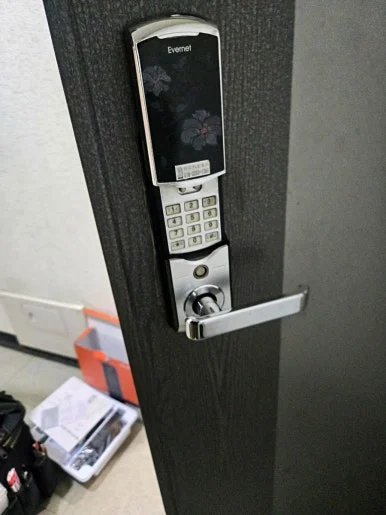 마두동 열쇠, 밀레 M500S 터치 번호키 설치 현장 사진 4