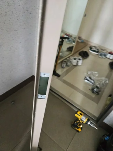 백석동 열쇠, 밀레 M7200S 터치 번호키 설치 현장 사진 9