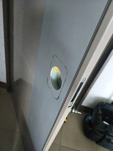 백석동 열쇠, 밀레 M7200S 터치 번호키 설치 현장 사진 10