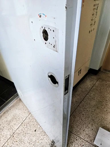 고양 향동동 잠금장치와 본체 체결 과정