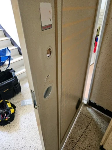 식사동 열쇠, 마스터즈 5500S 터치 번호키 설치 현장 사진 8