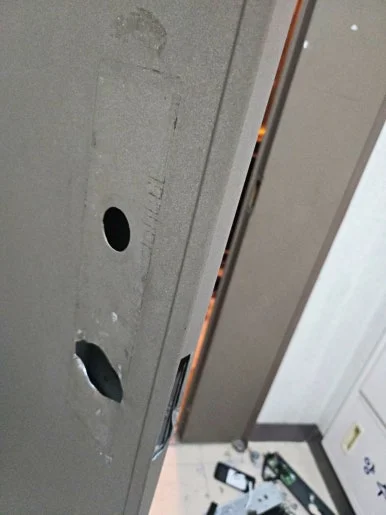 장기동 열쇠, 번호키 고장과 에티켓 기능 도어락 교체 현장 사진 2
